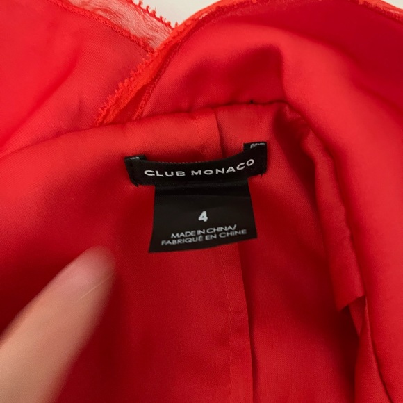 Club Monaco 100% silk float dress - Picture 2 of 2